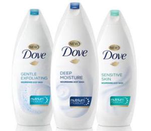 Dove Body Wash Sample