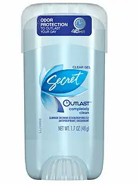 FREE Secret Outlast Clear Gel