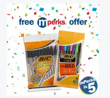 FREE Bic Cristal Pens at Meijer