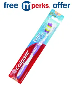 Colgate Extra Clean Toothbrush with mPerks