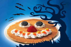 FREE Scary Face Pancake for Kids at IHOP