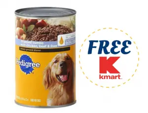 FREE Pedigree Wet Dog Food at Kmart