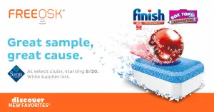 Finish Ultra Sample at Sam’s Club