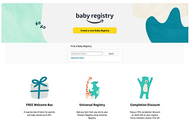 Amazon Baby Registry