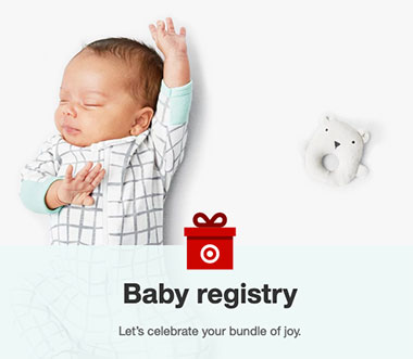 Target baby registry